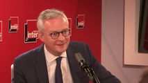 Bruno Le Maire, ministre de l'Économie :  