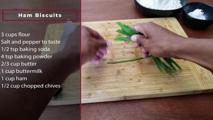Ham biscuits recipe Inspired by Edna Lewis