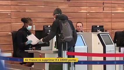 Coronavirus : Air France va supprimer entre 8 000 et 10 000 postes