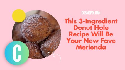 This 3-Ingredient Donut Hole Recipe Will Be Your New Fave Merienda
