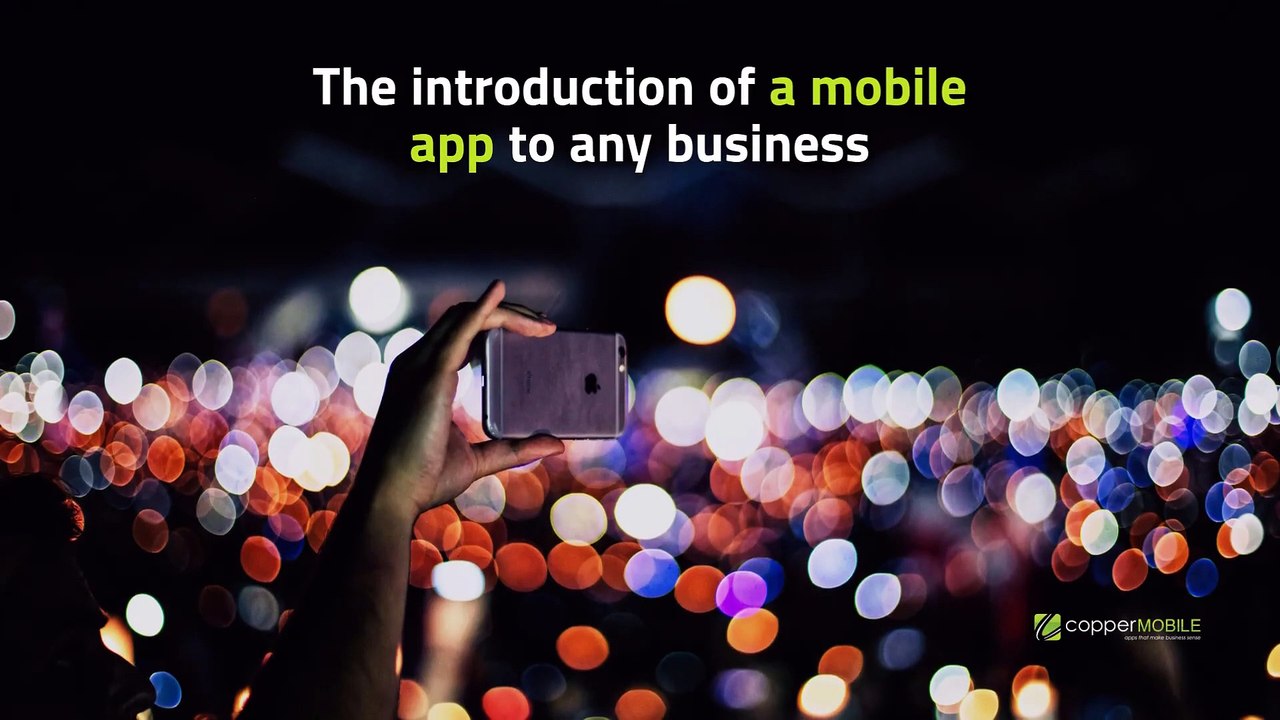 Improve Your Company's ROI with Mobile Apps - Copper Mobile