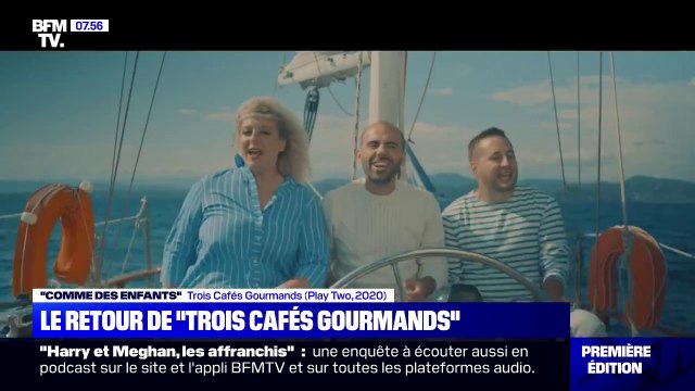 Le groupe Trois cafés gourmands revient avec un nouveau titre: Comme des enfants