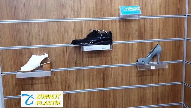 ZP-01 AYAKKABI SERGİLEME ETİKETLİ KLASİK AYAKKABILIK