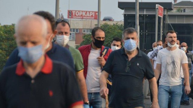 İstanbullular güne maske ile uyandı