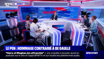 Story 3: Hommage en catimini de Marine Le Pen au général de Gaulle - 17/06