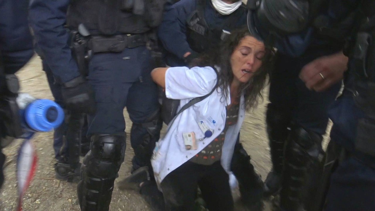 France: Violent video of arrest of nurse sparks outrage