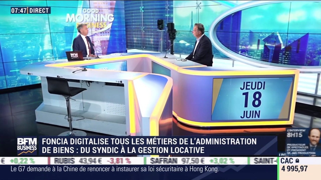 Philippe Salle (Foncia): Foncia digitalise tous...