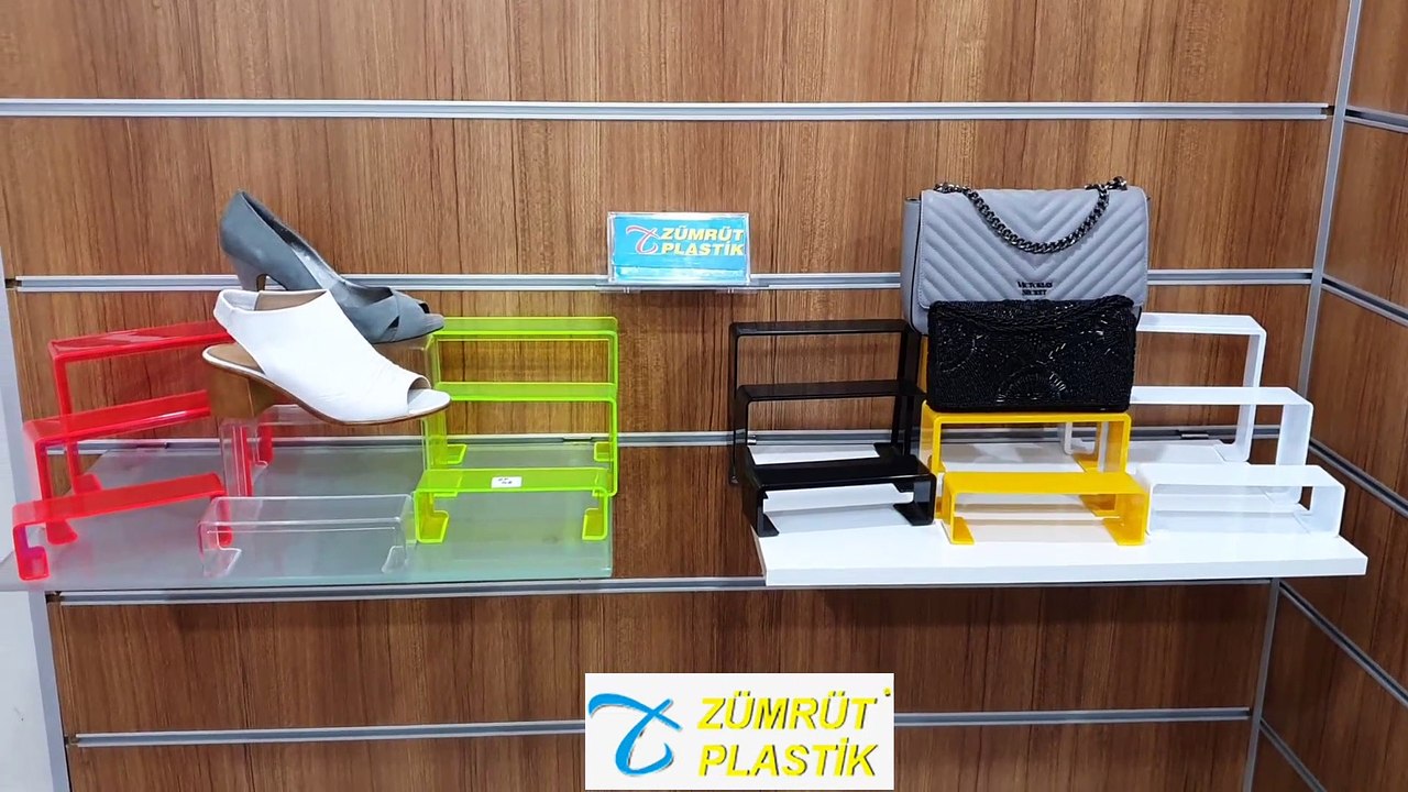 ZP-08   3Lü Merdiven Set Ayakkabı Sergileme ZP-08