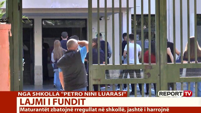 Report TV - Sot provimi i fundit për maturantët! Do testojnë njohurinë në lëndët me zgjedhje
