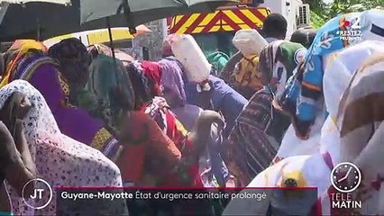 Coronavirus : l’état d’urgence sanitaire prolongé en Guyane et à Mayotte