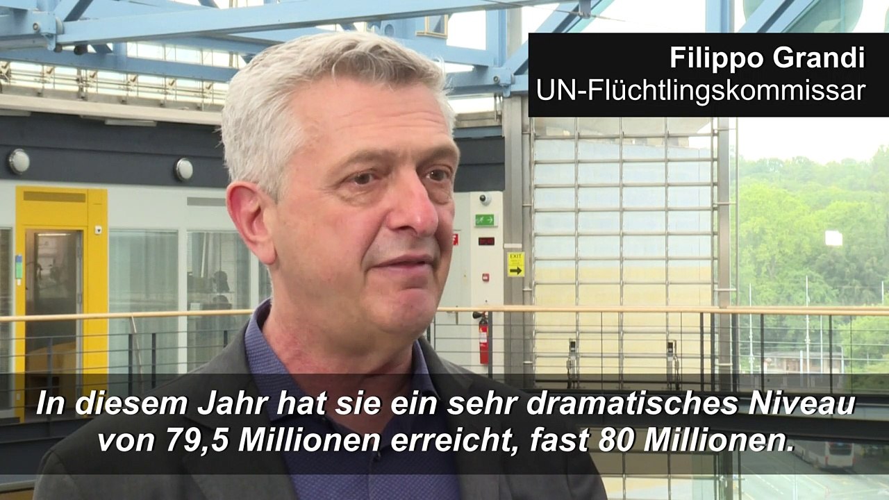 Rekord-Zahl an Flüchtlingen weltweit