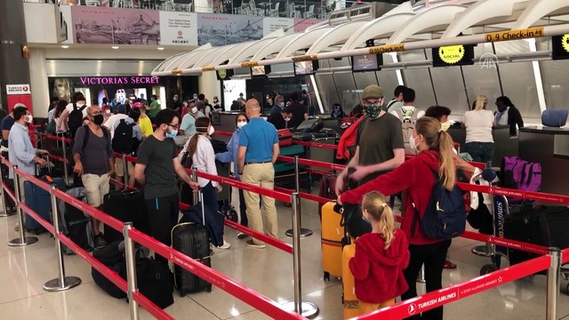 ABD'den Türkiye’ye dönmek isteyen Türk vatandaşlarının tahliyesi - NEW YORK