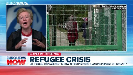 UN: 1% of all humanity on the move as refugee numbers rise