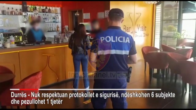 Top News - Gjobiten 6 biznese/ Durrës, thyen rregullat anti-covid