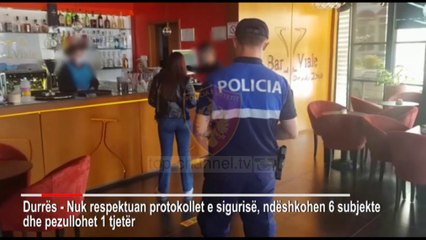 Top News - Gjobiten 6 biznese/ Durrës, thyen rregullat anti-covid