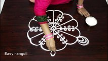 creative and easy ,rangoli designs ,with 5x3 dots ,   chukkala muggulu ,designs  creative ,kolam designs