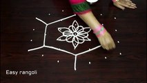creative and ,easy rangoli ,designs with 7x4 dots,    creative kolam ,designs with dots  ,muggulu designs