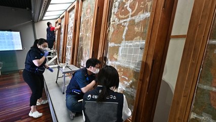 가장 오래된 사찰벽화 부석사 조사당 벽화, 보존처리 들어가 / YTN