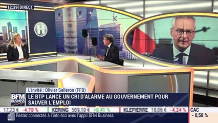 Olivier Salleron (FFB): Le BTP lance un cri d'alarme au gouvernement pour sauver l'emploi - 18/06