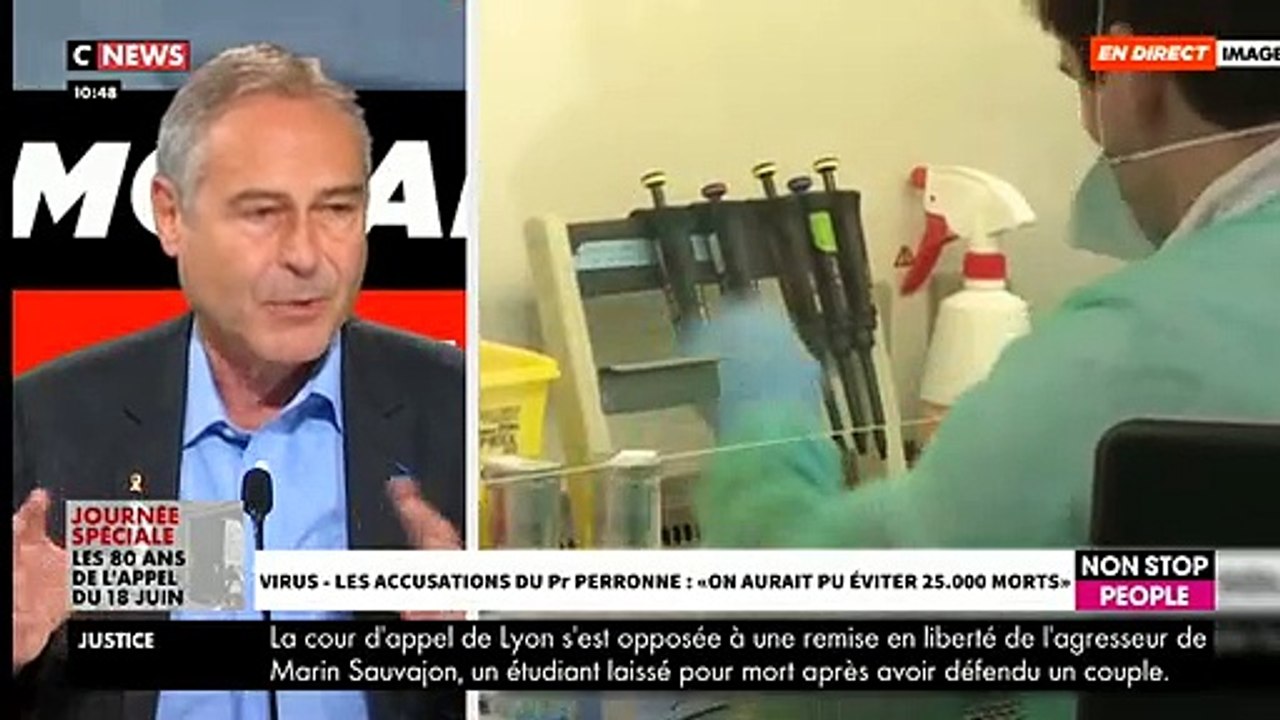 Coronavirus - Les lourdes accusations du Pr Perronne: "Des membres du Conseil Scientifique sont achetés par l'industrie pharmaceutique" - VIDEO