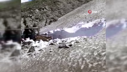 Haziran ayında karla mücadele