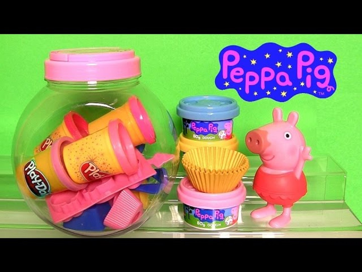 Play Doh Chef Peppa Pig Cupcake Maker Dough Playset DIY - video Dailymotion