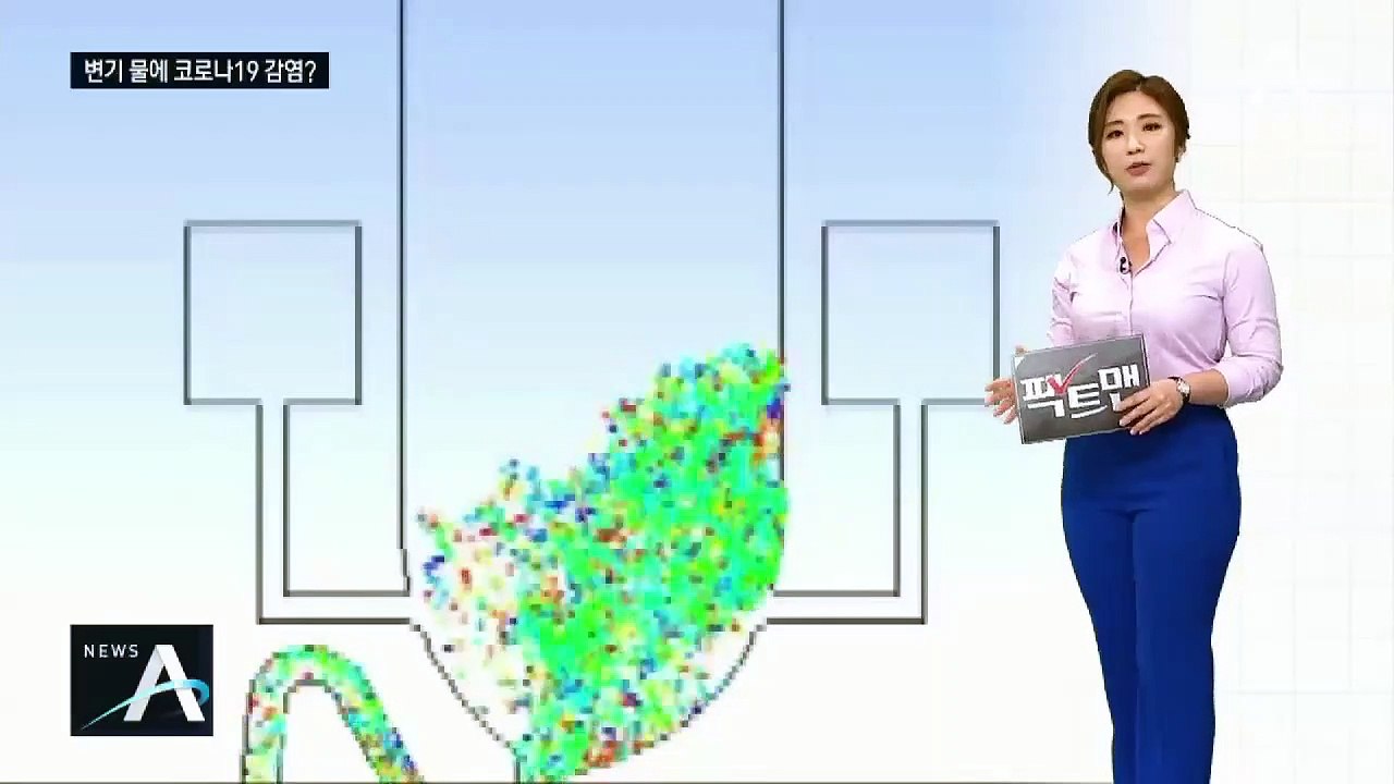 [팩트맨]변기 뚜껑 열고 물 내리면 코로나 감염?…실험 보니