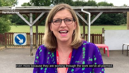 The Reddings Primary School in Hemel Hempstead welcomes back pupils