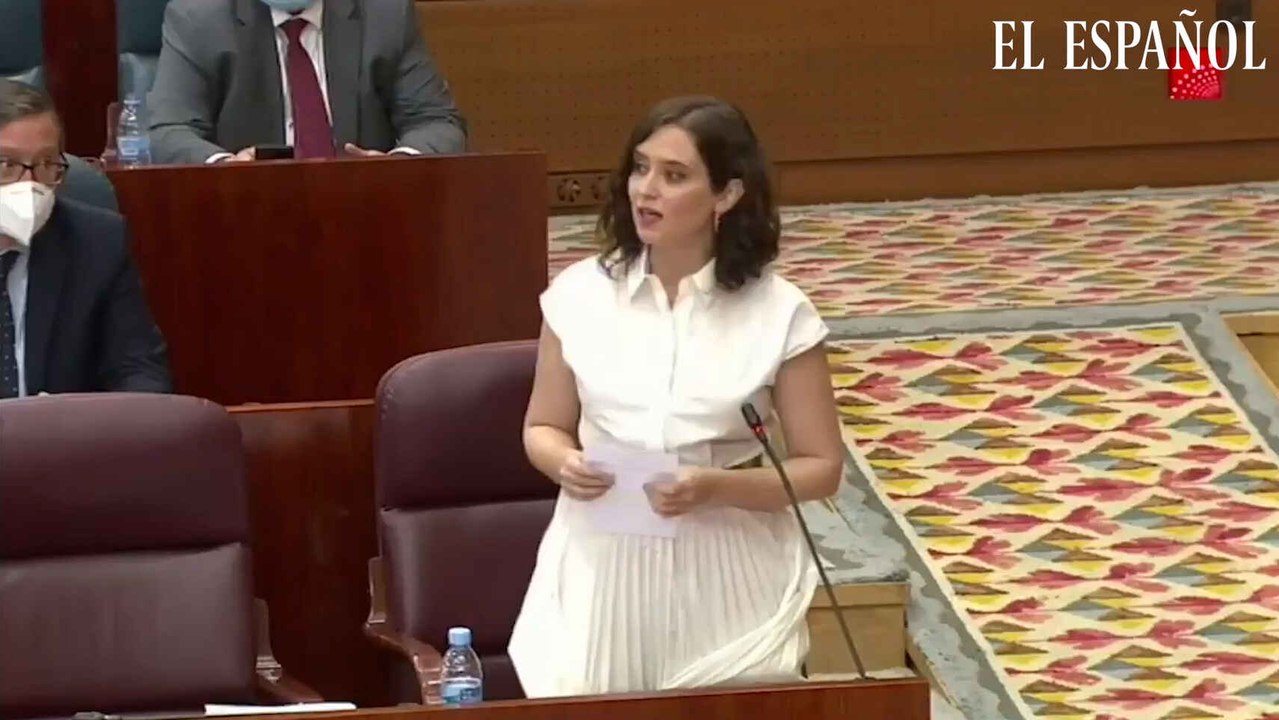 Ayuso dice que sin su gestión habría "el triple" de sanitarios contagiados