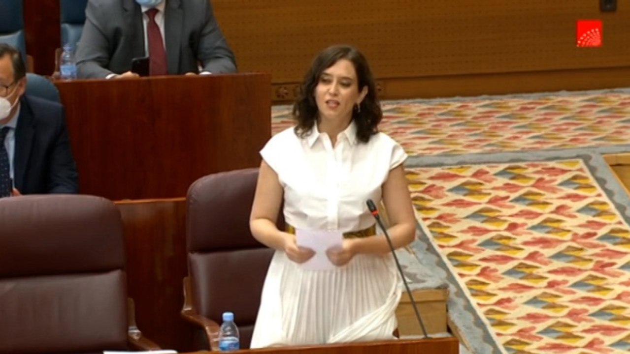 Ayuso asegura que si no fuera por su gestión habría "el triple" de sanitarios contagiados