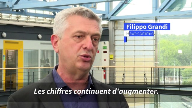 Déplacés dans le monde: plus de 1% de l'humanité, un record (ONU)