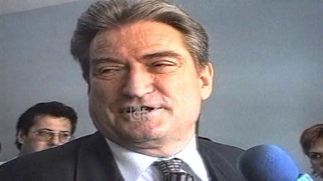 Sali Berisha nuk lejohet ne Kosove (14 Qershor 2000)