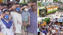 Telangana People Proud of Colonel Santosh Babu : Public Reaction