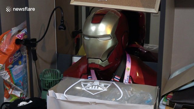 Thai mother creates Covid-19 face shields with Sci-fi and cartoon characters