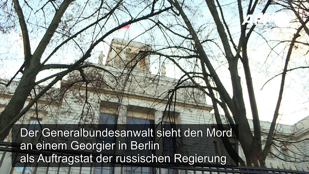 Mord an Georgier in Berlin: Generalbundesanwalt sieht Auftragstat aus Moskau