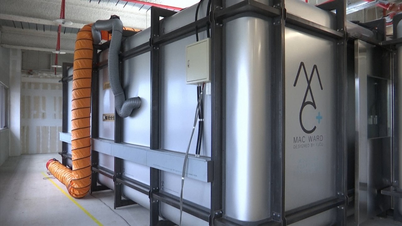 Modular ward helps add hospital beds quickly, a...
