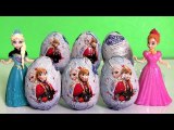 Disney Frozen Surprise Eggs ❤ NEW ❤ Frozen Una Aventura Congelada Huevos-Sorpresa