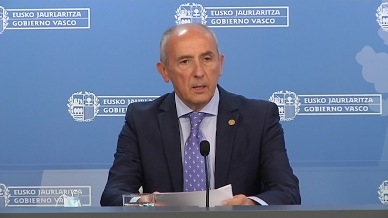 Erkoreka: "Euskadi entrará en la nueva normalidad esta medianoche"