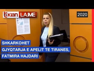 Shkarkohet Gjyqtarja e Apelit te Tiranes, Fatmira Hajdari |Lajme-News