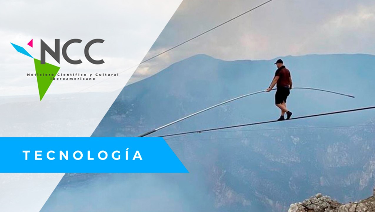 Nik Wa­llen­da hace his­to­ria al ca­mi­nar so­bre uno de los vol­ca­nes más ac­ti­vos del mun­do