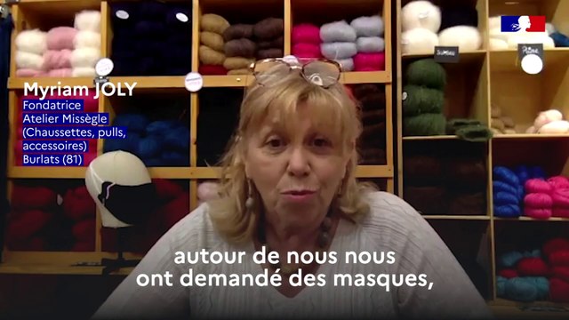 Covid-19 : l’atelier Missègle se mobilise dans la fabrication de masques grand public | Gouvernement