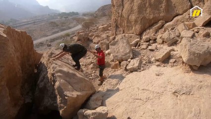 الجزائري سفيان ضيف عيش الدور في مغامرة تسلق الجبال