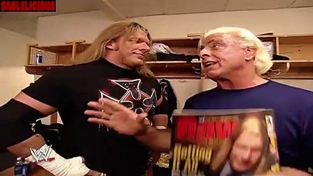 Triple H & Ric Flair Sement Raw April 28, 2003