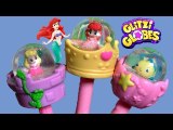 Glitzi Globes Disney Princess Ariel and Aurora ❤ How to Make a Glitter Snow Globe ❤ The Little Mermaid