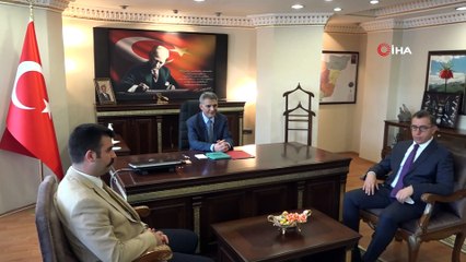 Tunceli’nin yeni valisi Özkan, göreve başladı