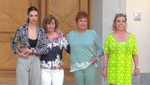 María Teresa Campos posa con Terelu, Carmen Borrego y Alejandra Rubio  en su cumpleaños