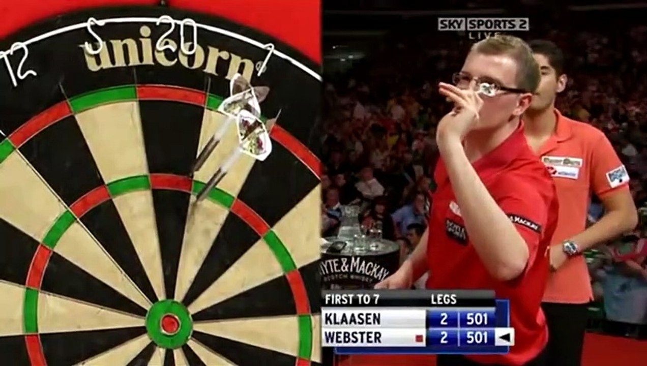 2009 Premier League of Darts Week 14 Challenge Klaasen vs Webster
