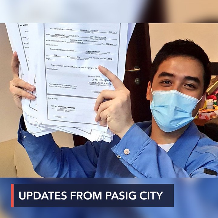 Vico Sotto regularizes 100 more Pasig City empl...