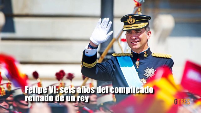 6 años del rey Felipe VI