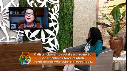 O distanciamento social e a prevenção do suicídio na terceira idade